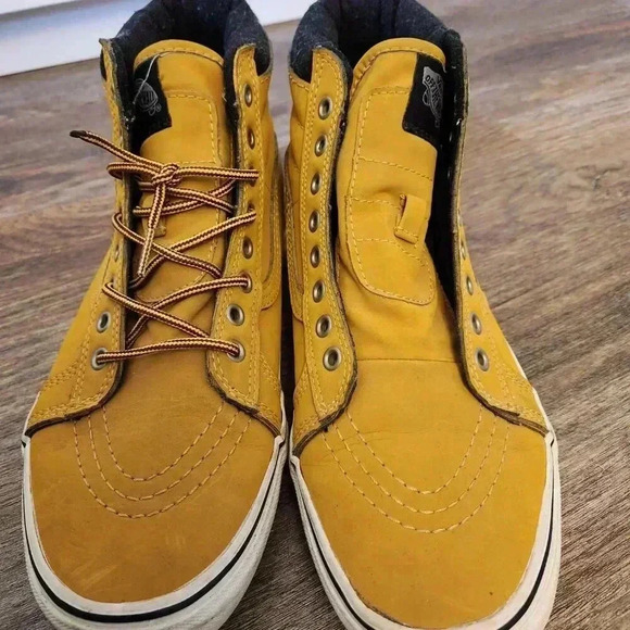 Vans yellow All Weather MTE shoe - unisex Mens 9 Womens 11 - Picture 9 of 10